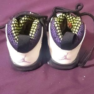 Jordan retro x baby shoes size 3c